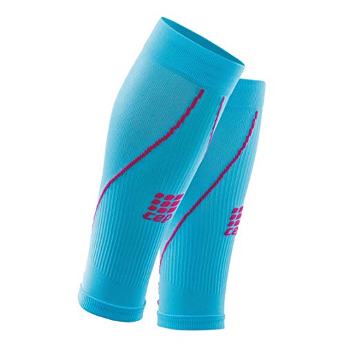 CEP – Calf Sleeve 2.0, Beinstulpen für Damen in blau/pink, Größe IV, Beinlinge für exakte Wadenkompression, Made by medi von CEP