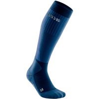 CEP Cold Weather Kompressions-Socken Damen - Blau, Größe IV von CEP