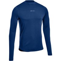 CEP Cold Weather Merino langarm Laufshirt Herren 039 - blue L von CEP