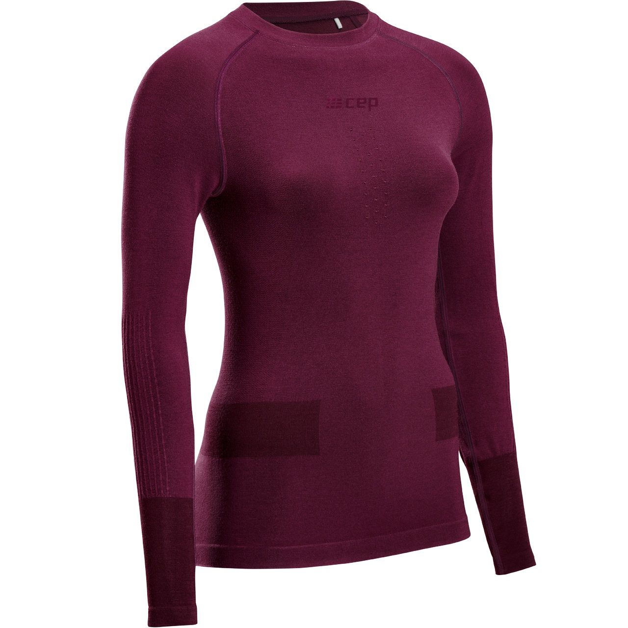 CEP Damen Langarm Shirt MERINO purple von CEP