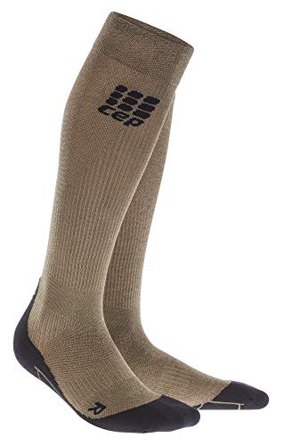 CEP Damen Metalized Kompressionssocken Socken, Gold/schwarz, II-35-37 EU von CEP