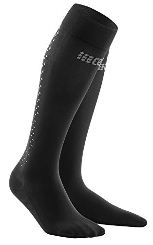 CEP Damen Recovery Pro Compression Socks Laufbekleidung Kompressions-Socken Schwarz - Ii von CEP