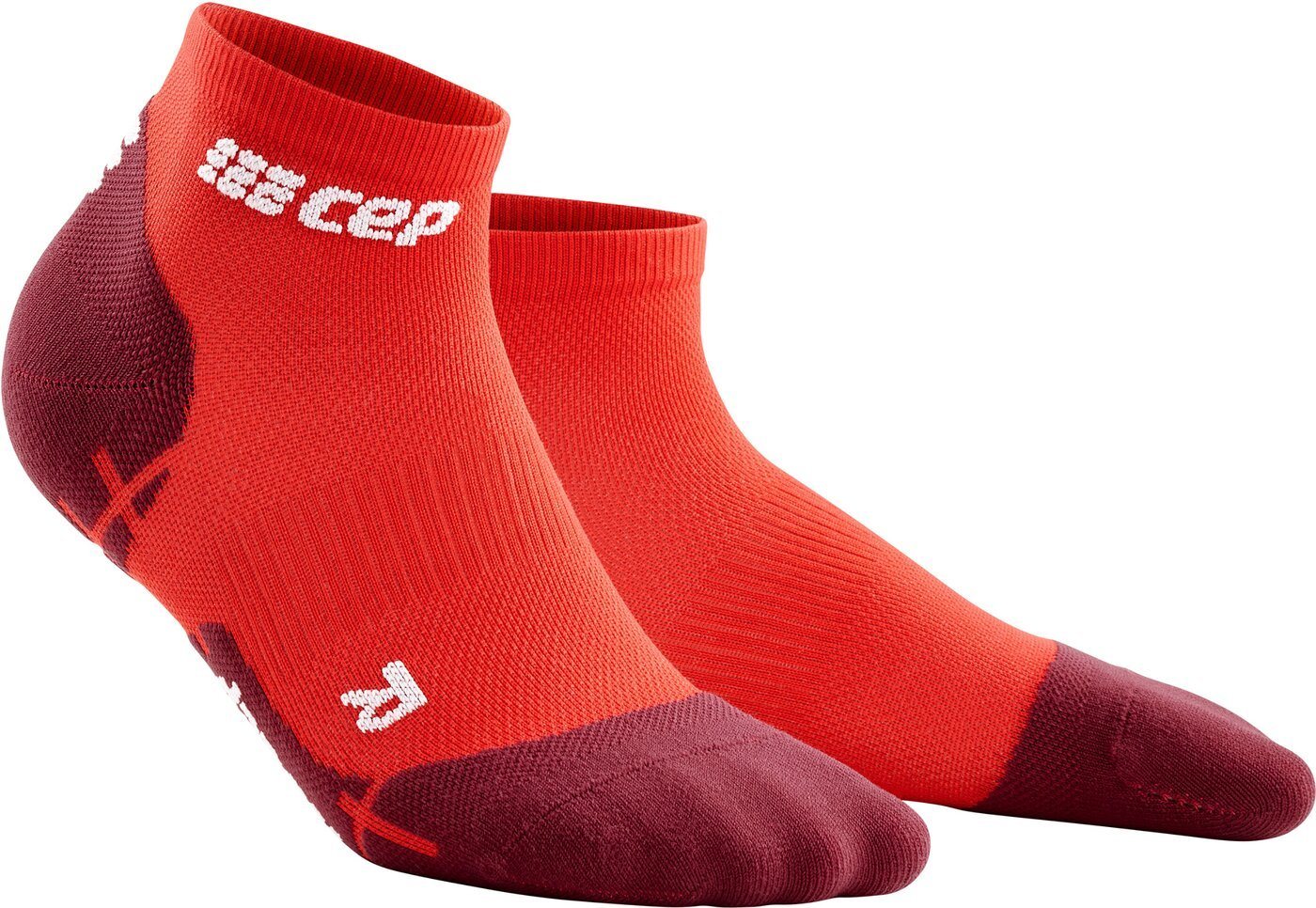 CEP Funktionssocken CEP ultralight low-cut socks**, men 773 lava/dark red von CEP