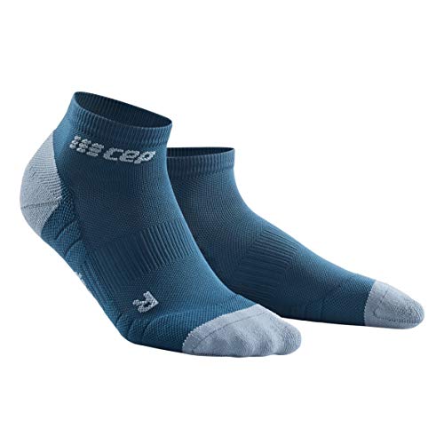 CEP – LOW CUT SOCKS 3.0 für Damen | Kurze Sportsocken für dein Workout in blau / grau | Größe II von CEP