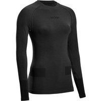 CEP Merino Baselayer langarm Ski Funktionsshirt Damen 301 - black XS von CEP