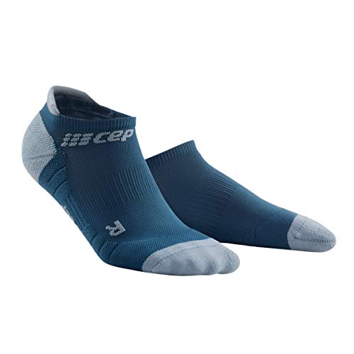 CEP – NO SHOW SOCKS 3.0 für Damen | Kurze Sportsocken für dein Workout in blau / grau | Größe IV von CEP