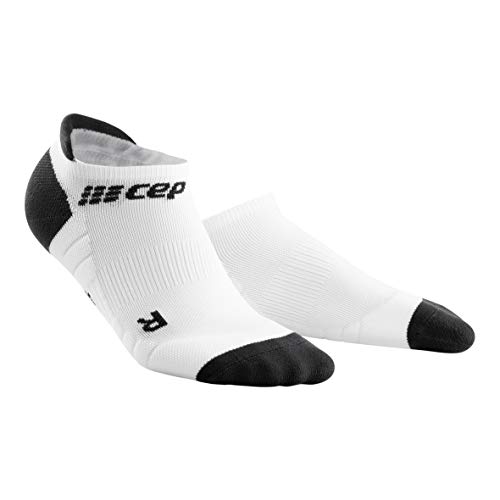 CEP – NO SHOW SOCKS 3.0 für Damen | Kurze Sportsocken für dein Workout in weiß / grau | Größe IV von CEP