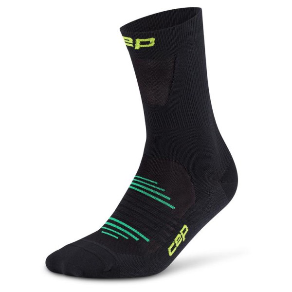 CEP - Pro Run Ultralight Socks Mid Cut - Laufsocken Gr IV schwarz von CEP