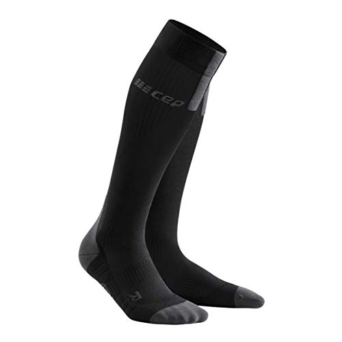 CEP Damen Run 3.0 sok Damen Socke, - Black/Dark Grey, S EU von CEP