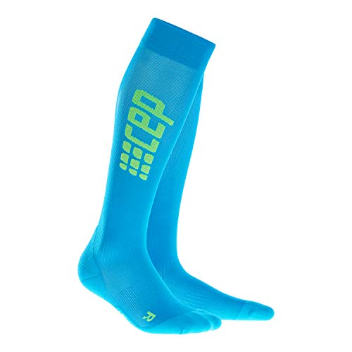 CEP - RUN ULTRALIGHT SOCKS, extra light running socks for men, blue, size V von CEP