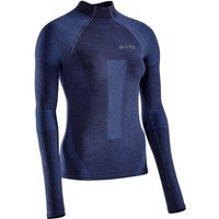 CEP Ski Touring Base langarm Funktionsshirt Damen 039 - blue S von CEP