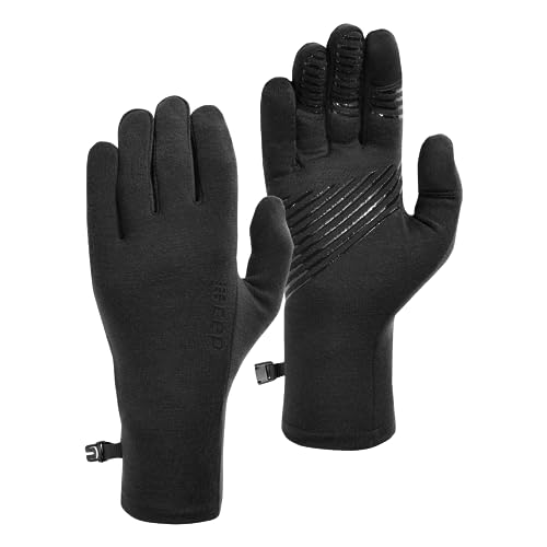 CEP - Winter Merino Sport Handschuhe | Cold Weather Training Handschuhe für Damen und Herren | Warme Wind- und wasserdichte Handschuhe mit Touchscreen Funktion | Outdoor Handschuhe schwarz Gr. M von CEP