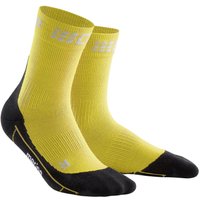 CEP Winter Short Socks Women yellow/black II von CEP