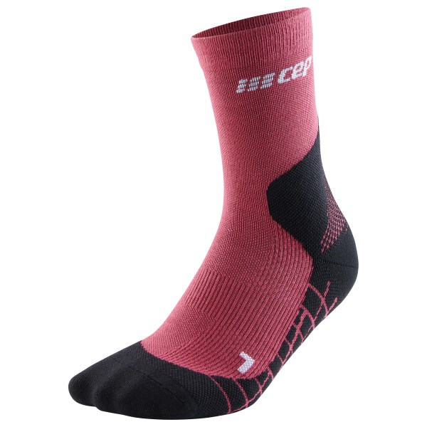 CEP - Women's Cep Light Merino Socks Hiking Mid Cut V3 - Wandersocken Gr IV rot von CEP