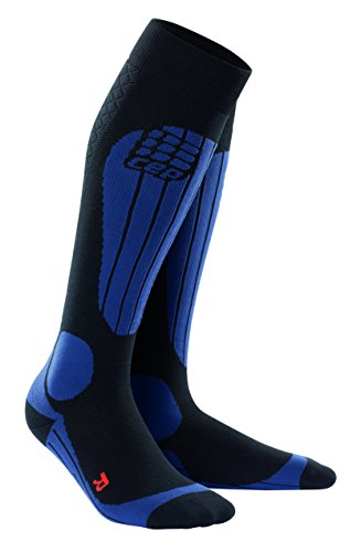 CEP pro+ ski thermo socks for men V black-deepblue von CEP