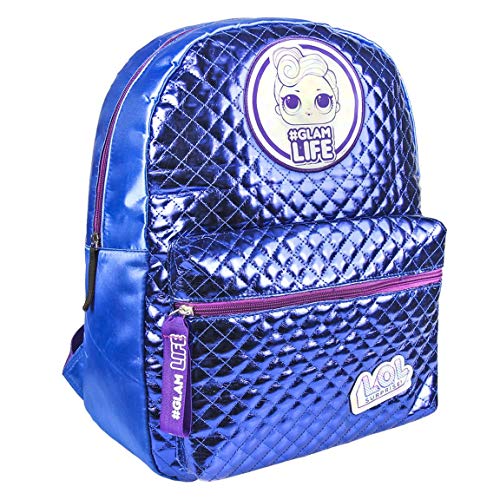 Artesania Cerda Mochila Casual Moda Lol Schulrucksack, 40 cm, Blau (Azul) 2100002695 von CERDÁ LIFE'S LITTLE MOMENTS