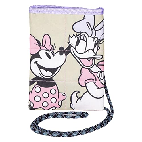 CERDÁ LIFE'S LITTLE MOMENTS Unisex-Youth Handytasche zum Umhängen Minnie Mouse und Daisy Rucksack, Mehrfarbig, Einheitsgröße von CERDÁ LIFE'S LITTLE MOMENTS