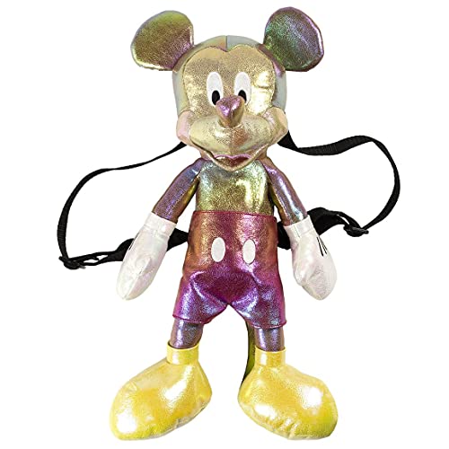 Cerdá - Mickey Mouse Rucksack Kinder Glänzend | Kuscheltier Kinderrucksack Mädchen - Offizielle Disney Lizenz von CERDÁ LIFE'S LITTLE MOMENTS