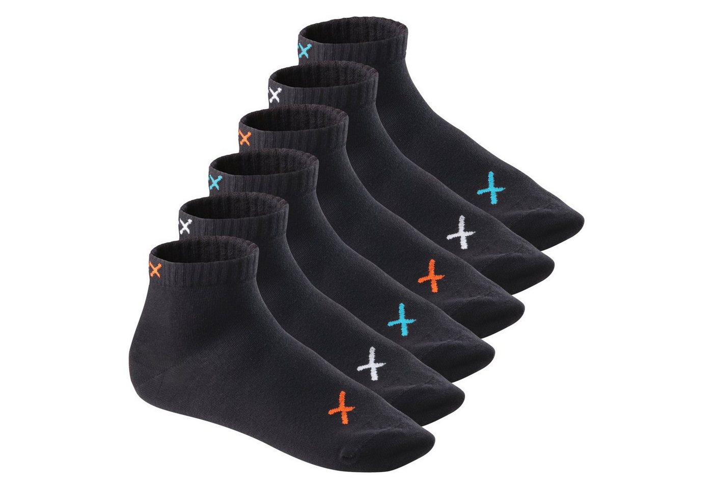 CFLEX Kurzsocken Lifestyle Kurzschaft Socken für Damen & Herren (6 Paar) Sneaker von CFLEX