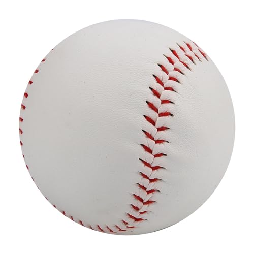 CFTGIW Baseball-Packung mit Weicher Füllung Zum Üben von PVC-Handnähen, Softball-PVC-Baseball von CFTGIW