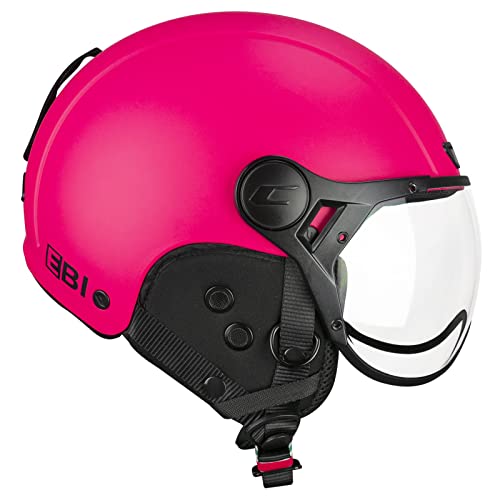 CGM Unisex – Erwachsene EBI skihelm, Fluo Pink Matt, L (59cm) von CGM