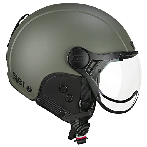CGM Unisex – Erwachsene EBI skihelm, Mattgrün, M (57-58cm) von CGM
