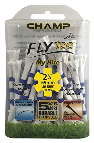 Champ's 69 mm (30 Stück) My Hite Flytees, Blau/Weiß von CHAMP