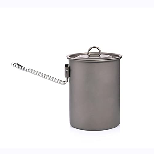 Camping -Kochgeschirr Titan -Tischgeschirr Touristentopf Outdoor Cooking Küche Picknick -Utensilien Rucksack Wanderwanderung Trekking von CHCWR