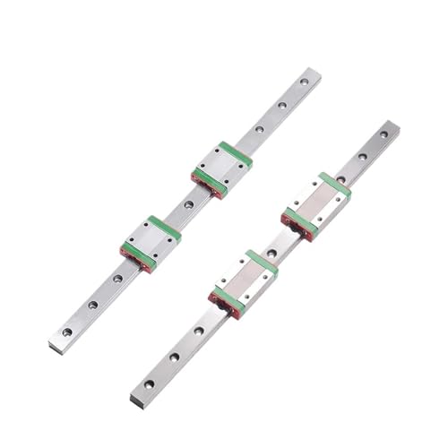 Lineare Schiene, linearer Schiebet Gide MGN9 100 mm- 800 mm Miniatur Linear Schiene 2pc MGN9C Lineare Guide 4pc MGN9C Block von CHCWR