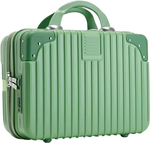 CHEKZ Geschäftsreisegepäck, Handgepäck, wiederaufladbarer Funktions-Design-Koffer, Damen-Passwort-Boarding-Leichtkoffer,Green von CHEKZ
