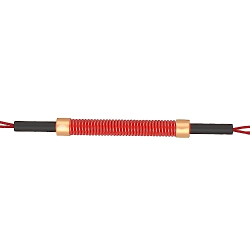 Power Twister, 80-130kg Biegehantel, Spring Armtrainer, Heavy Duty Expander, für Mann Arm und Unterarm, Bizeps und Brust Krafttraining ( Color : Red , Size : 100kg ) von CHEKZ