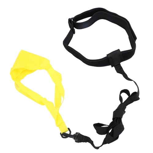 CHICIRIS Schwimmfallschirm – Schwimmfallschirm aus Nylon und PP, Widerstandstraining, Vielseitig Einsetzbar, Faltbar und Tragbar für Einfaches Reisen und Aufbewahren (Yellow) von CHICIRIS
