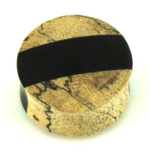 Chic-Net Tribal Holz Plug hell schwarz Streifen Holzplug handgeschnitzt Tunnel Expander 18 mm Chic-Net Tribal Holz Plug hell schwarz Streifen Holzplug handgeschnitzt Tunnel Expander 18 mm von CHICNET