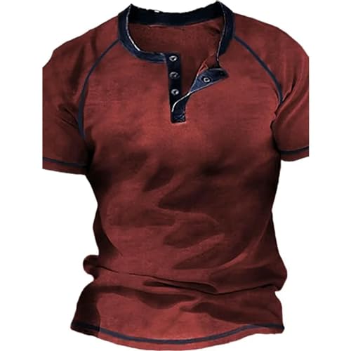 CHQS T Shirt Herren Herren-t-Shirts Kurzarm T-Shirt Übergroße T-Shirt-Druck Lässig Männlich-shdx1070-xl von CHQS