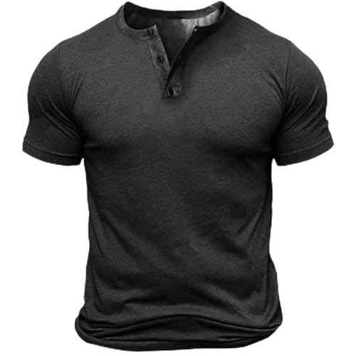 CHQS T Shirt Herren Herren-t-Shirts Kurzarm T-Shirt Übergroße T-Shirt-Druck Lässig Männlich-shdx1074-m von CHQS