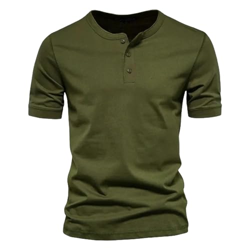 CHQS T Shirt Herren T Shirt Männer Lässige Sommer Kurzarm Herren T-Shirts Mode T-Shirt Männlich Männlich-grün-cn-größe XL 72-80 Kg von CHQS