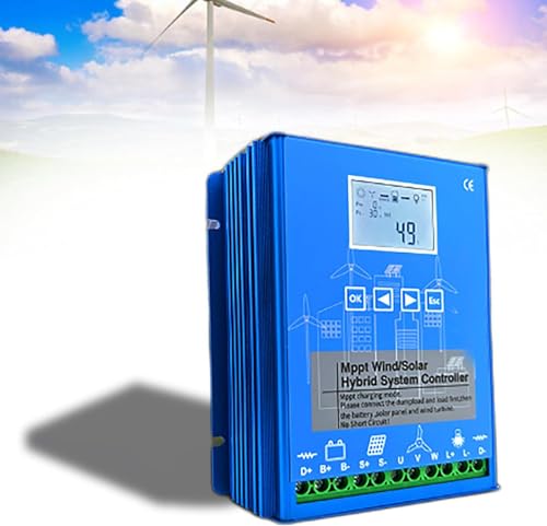 CHRISK 9000w MPPT-Laderegler Universal für netzunabhängige Wind-Solar-Hybrid-Hybrid-Systeme-Hybrid-Laderegler,24v von CHRISK