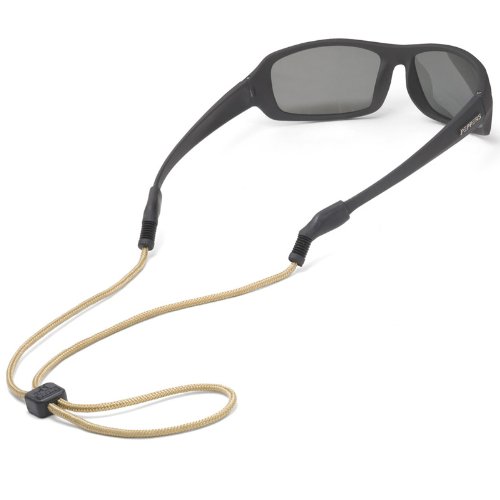 CHUMS Ranchero 3MM Seil Brillenhalter - Leichte Nylon Verstellbare Unisex Sonnenbrille Schnur (Olive) von CHUMS