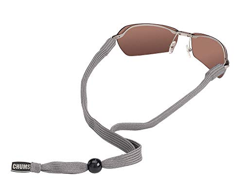Chums Classic Eyewear Polyester Retainer - Unisex Sonnenbrille Verstellbares Stoff Lanyard (Grau) von CHUMS