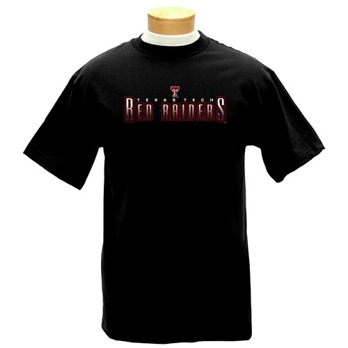 CI Sport NCAA Texas Tech Red Raiders Kurzarm-T-Shirt, Rot von CI Sport