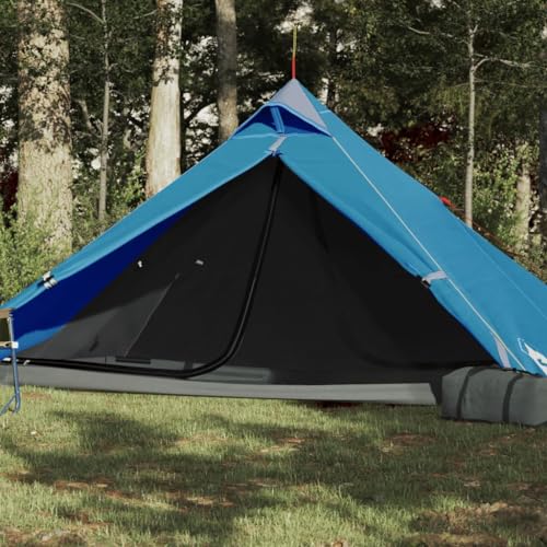 Campingzelt 1 Person Blau 255x153x130 cm 185T TAFT, CIADAZ Caming Zelt, Camping Markise Zelt, Camping Tents, Camping-Zelt - 94384 von CIADAZ