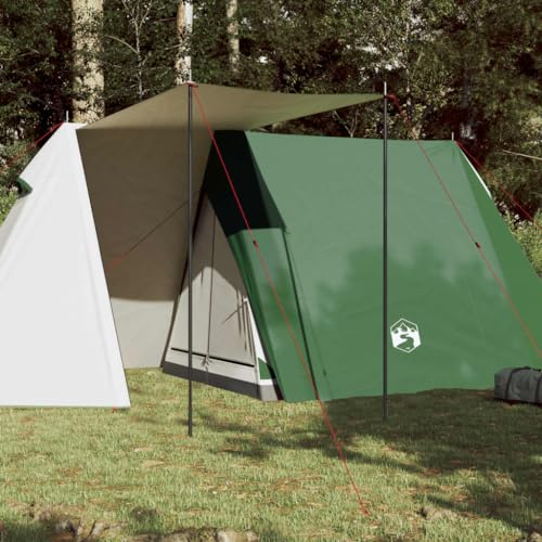 Campingzelt 3 Personen Grün 465x220x170 cm 185T TAFT, CIADAZ Caming Zelt, Camping Markise Zelt, Camping Tents, Camping-Zelt - 94365 von CIADAZ