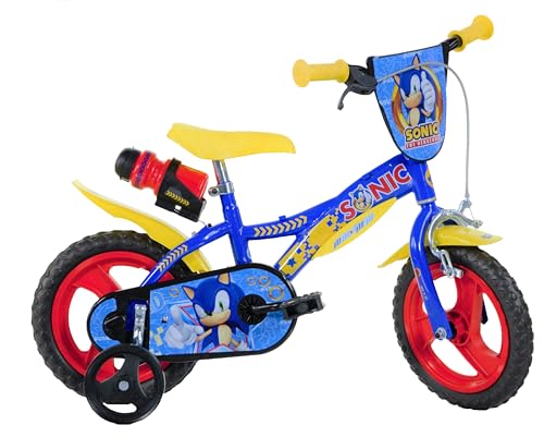 12 Zoll Kinderfahrrad Sonic Kinderrad Fahrrad Spielrad Original Lizenz von Dino Bikes