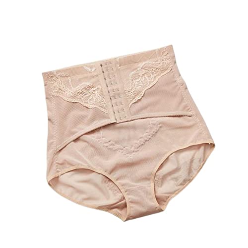 CIGOLD Butt Lifter Hose für Damen Frauen Hohe Taille Trainer Körper Shaper Höschen-Khaki,4XL(100-115Kg) von CIGOLD
