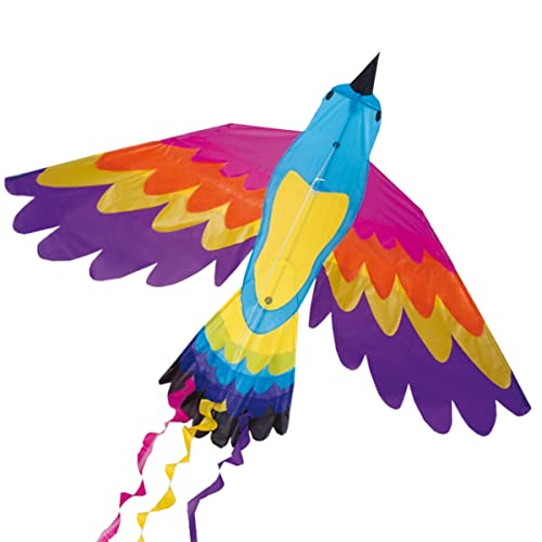 CIM Einleiner-Drachen - Bird Drachen Paradise - für Kinder ab 6 Jahren - Abmessung: 164x105cm - inkl. Drachenschnur und Streifenschwänze von CIM