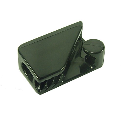 Bootskiste Clamcleat Fenderclips Tau Ø 3-6 mm in schwarz von Bootskiste