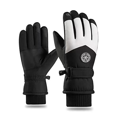 CLAPE Unisex Wasserdicht Skihandschuhe Winddichte Winterhandschuhe Warm Touchscreen Handschuhe für Outdoor Motorrad Laufen Radfahren Mountainbike von CLAPE