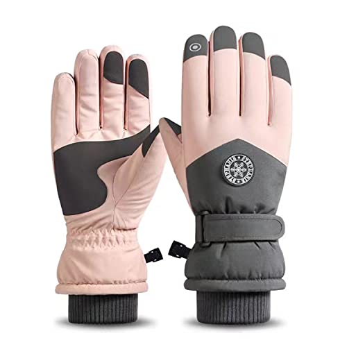 CLAPE Waterproof Winter Warm Gloves Fleece Innenfutter Handschuhe Wasserdicht Winterhandschuhe Touchscreen Skihandschuhe Laufhandschuhe von CLAPE