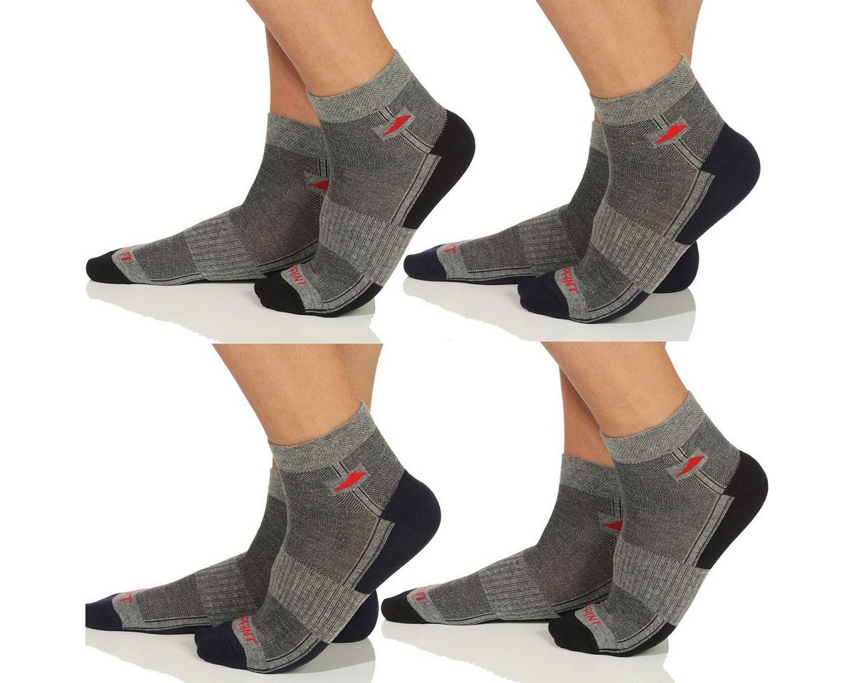 CLEO STYLE Sneakersocken Herren Sneaker 59 8 Paar 39-42 von CLEO STYLE