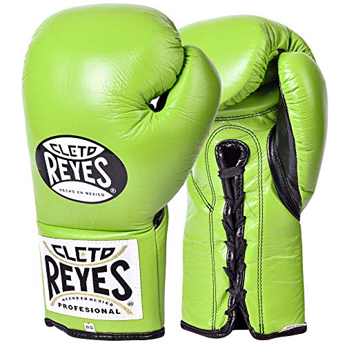 CLETO REYES Boxhandschuhe, Traditional Contest, grün, Größe 10 Oz von CLETO REYES